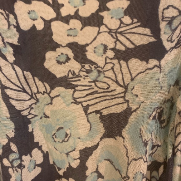 EUC Blue Floral Lilly Pulitzer Babs Cardigan Small - Picture 4 of 6